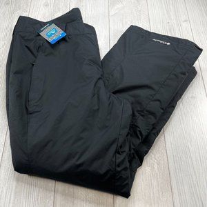 NWT Columbia Modern Mountain 2.0 Pant Black Women's Plus Size 1X Ski Snow Winter